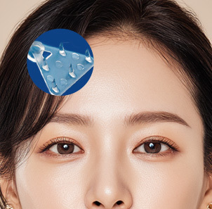 나나성형외과 이마축소술 엔도타인 삽입 단계 이미지, 엔도타인을 이용해 두피 쪽으로 이마를 당겨 안정적으로 고정하는 과정